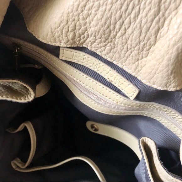 BCBG Maxazria Tote Bag - Cream Leather - Picture 12 of 12